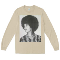 Mushroom angela davis speaking Long Sleeve Tee - artisFamous