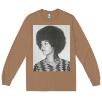 Toasted Coconut angela davis speaking Long Sleeve Tee - artisFamous