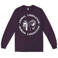Plum animal liberation Long Sleeve Tee - artisFamous