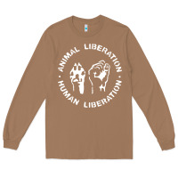 Toasted Coconut animal liberation Long Sleeve Tee - artisFamous