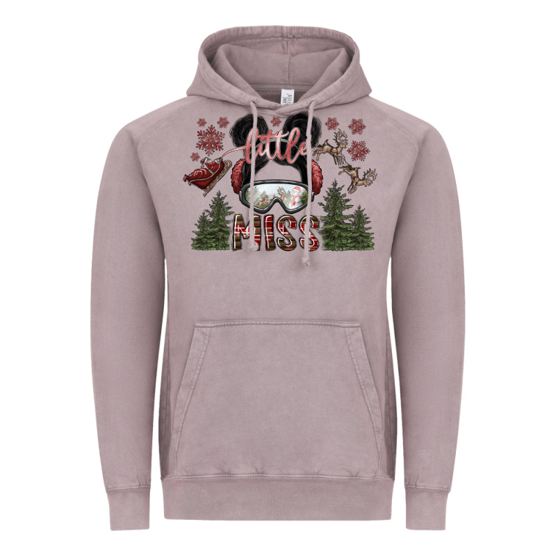 Little Miss Vintage Hoodie by SublimationCraftShop | Teevron