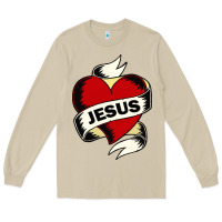 Mushroom jesus love Long Sleeve Tee - artisFamous
