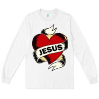 White jesus love Long Sleeve Tee - artisFamous