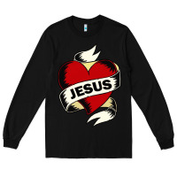 Black jesus love Long Sleeve Tee - artisFamous