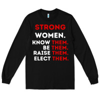 Black strong women know them be them Long Sleeve Tee - artisFamous