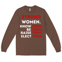 Chestnut strong women know them be them Long Sleeve Tee - artisFamous