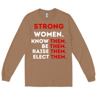 Toasted Coconut strong women know them be them Long Sleeve Tee - artisFamous