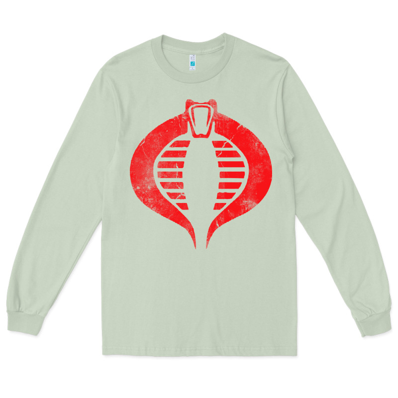 Vintage Cobra Symbol Long Sleeve Tee by artisFamous | Teevron