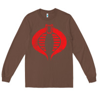 Chestnut vintage cobra symbol Long Sleeve Tee - artisFamous