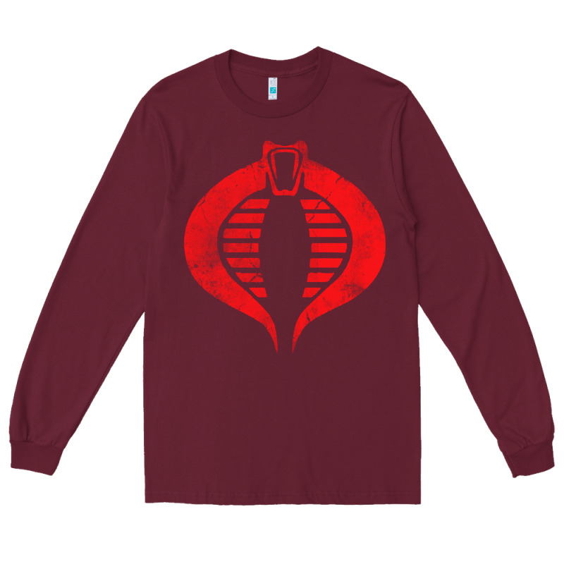 Vintage Cobra Symbol Long Sleeve Tee by artisFamous | Teevron