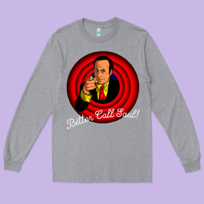 Bettercallsaul Long Sleeve Tee Designed By Artisfamous
