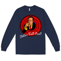 Navy bettercallsaul Long Sleeve Tee - artisFamous