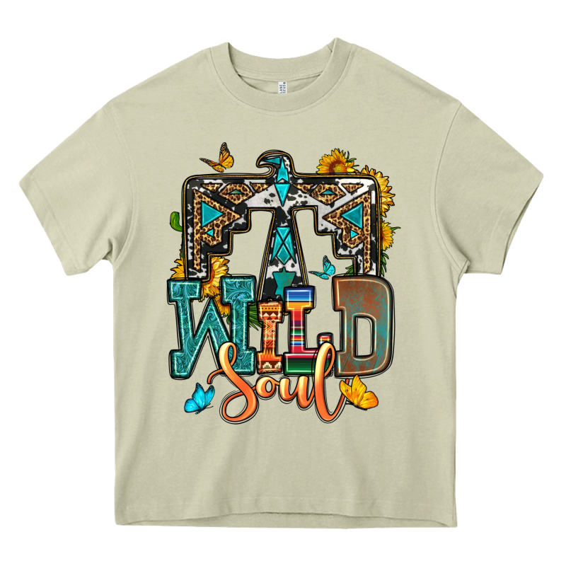 Western Wild Soul Heavy Core Tee by OliviaCreatesArt | Teevron