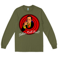 Army Green bettercallsaul Long Sleeve Tee - artisFamous
