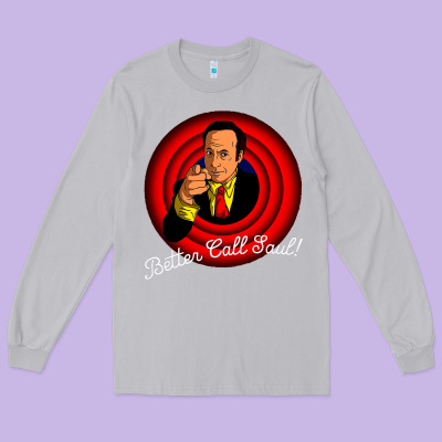 Bettercallsaul Long Sleeve Tee Designed By Artisfamous