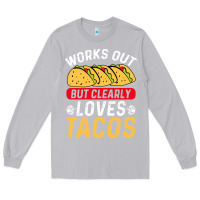 Moon Dust tacos work out gym gift classic Long Sleeve Tee - artisFamous
