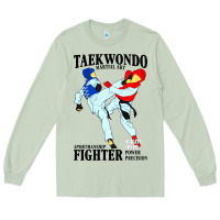 Matcha taekwondo sport art Long Sleeve Tee - artisFamous