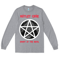 Heather Grey shout at the devil Long Sleeve Tee - artisFamous