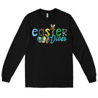 Black easter vibes Long Sleeve Tee - CowhideDigitalArt