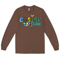Chestnut easter vibes Long Sleeve Tee - CowhideDigitalArt