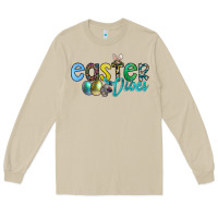Mushroom easter vibes Long Sleeve Tee - CowhideDigitalArt