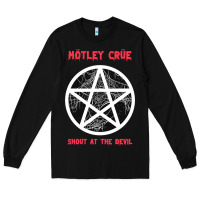 Black shout at the devil Long Sleeve Tee - artisFamous