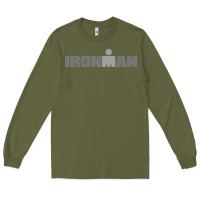 Army Green Ironman Long Sleeve Tee - artisFamous