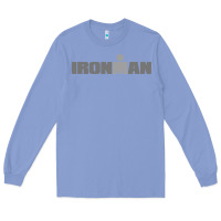 Colony Blue Ironman Long Sleeve Tee - artisFamous