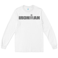 White Ironman Long Sleeve Tee - artisFamous