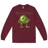 Burgundy MIKE WAZOWSKI Long Sleeve Tee - artisFamous