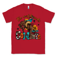Red the world needs more cowboys Classic Tee - OliviaCreatesArt