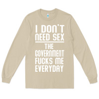Mushroom the government fucks me everyday Long Sleeve Tee - artisFamous
