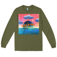 Army Green lil tecca - we love you tecca 2 Long Sleeve Tee - artisFamous