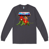 Smoke he man and battle cat Long Sleeve Tee - artisFamous