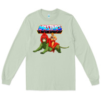 Matcha he man and battle cat Long Sleeve Tee - artisFamous