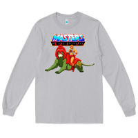 Moon Dust he man and battle cat Long Sleeve Tee - artisFamous