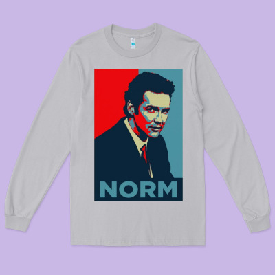 Norm Macdonald Comedian Long Sleeve Tee Designed By Artisfamous