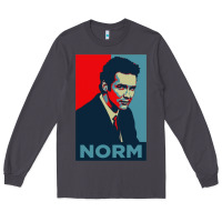 Smoke norm macdonald comedian Long Sleeve Tee - artisFamous