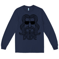 Navy dude the big lebowski Long Sleeve Tee - artisFamous