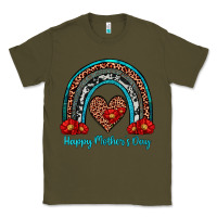 Army Green happy mother's day rainbow Classic Tee - Artiststas