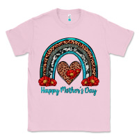 Bubblegum Pink happy mother's day rainbow Classic Tee - Artiststas