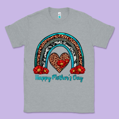 Happy Mother's Day Rainbow Classic Tee Designed By Artiststas