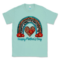 Seafoam happy mother's day rainbow Classic Tee - Artiststas