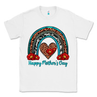 White happy mother's day rainbow Classic Tee - Artiststas