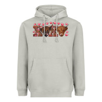 Moon Dust Xoxo highland cows Heavyweight Hoodie - RanaPortraitStore