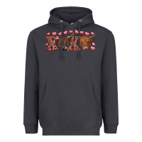 Smoke Xoxo highland cows Heavyweight Hoodie - RanaPortraitStore