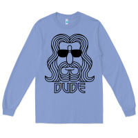 Colony Blue dude the big lebowski Long Sleeve Tee - artisFamous