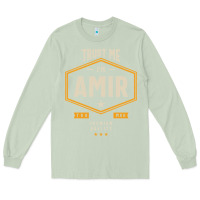 Matcha Amir Personalized Name Birthday Gift Long Sleeve Tee - artisFamous