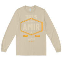 Mushroom Amir Personalized Name Birthday Gift Long Sleeve Tee - artisFamous