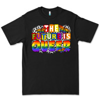 Black the future is queer Premium Tee - FaDigitalArtStudio